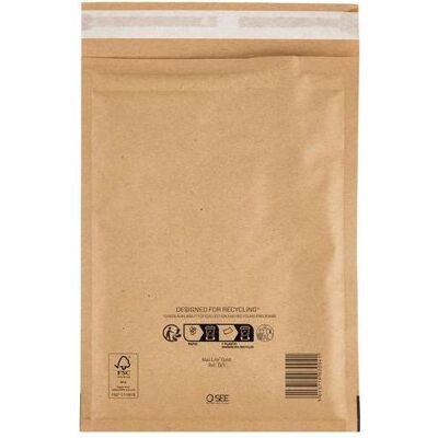 Sealed Air, Pochette d'expédition + enveloppe à bulles, Pk200 Luftpolster-Versandtaschen Gd (200 pcs) - Publicité Sealed Air, Pochette d'expédition + enveloppe à bulles, Pk200 Luftpolster-Versandtaschen Gd (200 pcs) - Publicité