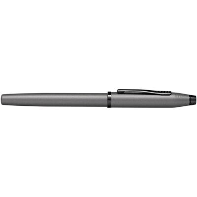 Cross, Stylo, Century II Plume gunmetal/noir bec F acier noir - Publicité Cross, Stylo, Century II Plume gunmetal/noir bec F acier noir - Publicité