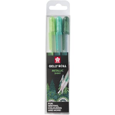 Sakura, Stylo, Gelly Roll Metallic (3x) - Publicité Sakura, Stylo, Gelly Roll Metallic (3x) - Publicité