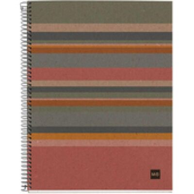 Maul, Cahier + bloc-notes, ECO Design NB4 ECOLINES Recy. A4 HOR 80g farbig (Speditionsversand) (A4, À rayures, Couverture rigide) - Publicité Maul, Cahier + bloc-notes, ECO Design NB4 ECOLINES Recy. A4 HOR 80g farbig (Speditionsversand) (A4, À rayures, Couverture rigide) - Publicité