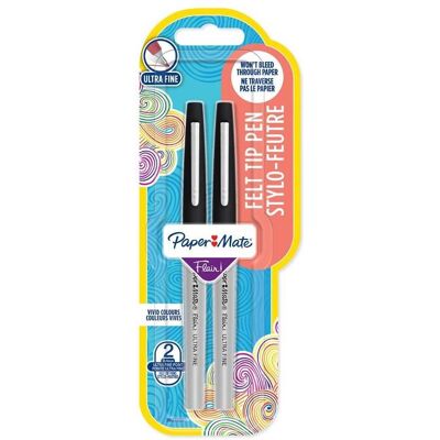 Paper Mate, Stylo, Stylo fibre Flair 2er UF (2x) - Publicité Paper Mate, Stylo, Stylo fibre Flair 2er UF (2x) - Publicité