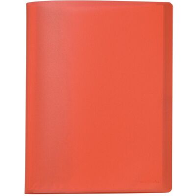 Folia, Porte-documents, Bringmann Livret de présentation A4 avec 20 pochettes PP Frost rouge (A4) - Publicité Folia, Porte-documents, Bringmann Livret de présentation A4 avec 20 pochettes PP Frost rouge (A4) - Publicité