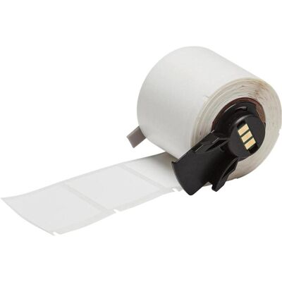 Brady, Rouleau d’étiquettes, M6-132-499, Tissu nylon, blanc, mat, 38.10 x 31.75 mm, permanent (250 E.) (46.02 mm) - Publicité Brady, Rouleau d’étiquettes, M6-132-499, Tissu nylon, blanc, mat, 38.10 x 31.75 mm, permanent (250 E.) (46.02 mm) - Publicité
