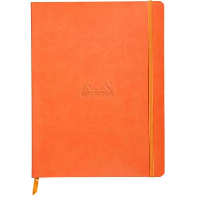 Rhodia, Cahier + bloc-notes, Carnets et cahiers Rhodiarama (B3, Pointillés, Couverture souple) - Publicité Rhodia, Cahier + bloc-notes, Carnets et cahiers Rhodiarama (B3, Pointillés, Couverture souple) - Publicité