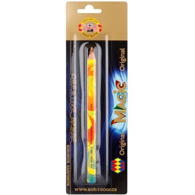 Koh-i-Noor, Écriture + dessin, Farbstift Magic " Original " Jumbo 5,6 mm Mine im Blister - Publicité Koh-i-Noor, Écriture + dessin, Farbstift Magic " Original " Jumbo 5,6 mm Mine im Blister - Publicité