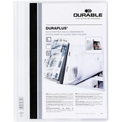Durable, Porte-documents, CLASSEUR DE PRÉSENTATION DURAPLUS 25 PCS 257902 (A4, 25x) - Publicité Durable, Porte-documents, CLASSEUR DE PRÉSENTATION DURAPLUS 25 PCS 257902 (A4, 25x) - Publicité