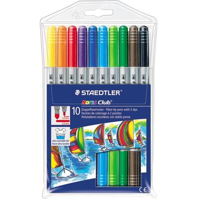 Staedtler Noris Marqueurs Double Pointe - Marqueurs - Publicité Staedtler Noris Marqueurs Double Pointe - Marqueurs - Publicité