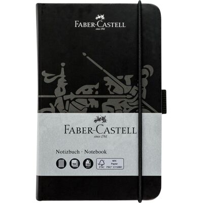 Magni, Cahier + bloc-notes, Faber-Castell 10065067 - Carnet de notes DIN A6, quadrillé, noir, 90 x 140 mm (A6, Quadrillé, Couverture rigide) - Publicité Magni, Cahier + bloc-notes, Faber-Castell 10065067 - Carnet de notes DIN A6, quadrillé, noir, 90 x 140 mm (A6, Quadrillé, Couverture rigide) - Publicité