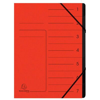 Exacompta, Porte-documents, Fiches de classement agrafées (A4) - Publicité Exacompta, Porte-documents, Fiches de classement agrafées (A4) - Publicité