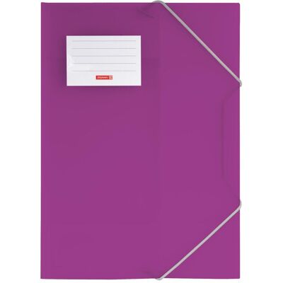 Brunnen, Porte-documents, Fardes de classement FACT!pp DIN A4 pourpre transparent (A4, 1x) - Publicité Brunnen, Porte-documents, Fardes de classement FACT!pp DIN A4 pourpre transparent (A4, 1x) - Publicité