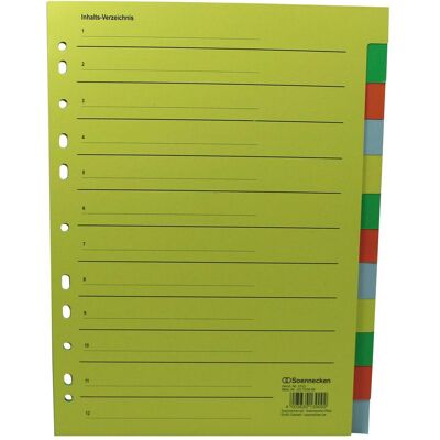 Soennecken, Classeur : accessoires, Registre RC, 1-12 - Publicité Soennecken, Classeur : accessoires, Registre RC, 1-12 - Publicité