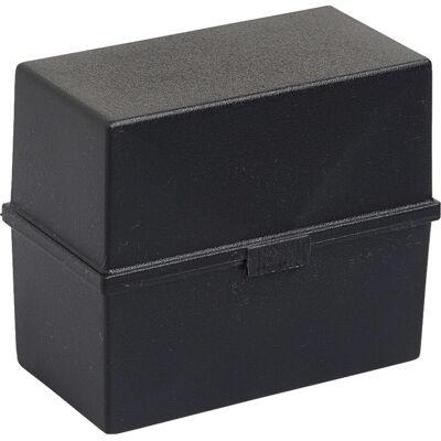 Exacompta, Porte-cartes, Boîte à fiches A5, noir (A5) - Publicité Exacompta, Porte-cartes, Boîte à fiches A5, noir (A5) - Publicité
