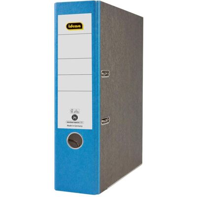 Idena, Classeur, Classeur A4 bleu 8cm Marbre Nuageux FSC-Mixte (A4, 80 mm, 1 pcs) - Publicité Idena, Classeur, Classeur A4 bleu 8cm Marbre Nuageux FSC-Mixte (A4, 80 mm, 1 pcs) - Publicité