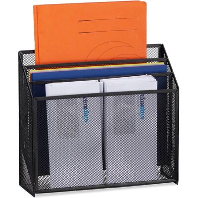 Relaxdays, Archivage + classement, Porte-papier (A4) - Publicité Relaxdays, Archivage + classement, Porte-papier (A4) - Publicité