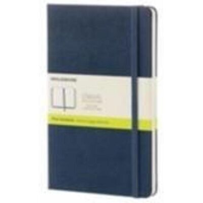 Moleskine, Cahier + bloc-notes, Classique L (A5, Blanc, Couverture rigide) - Publicité Moleskine, Cahier + bloc-notes, Classique L (A5, Blanc, Couverture rigide) - Publicité