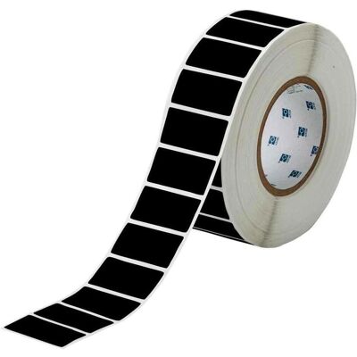 Brady, Rouleau d’étiquettes, THT-17-8591-3-BK, polyester, noir, brillant, 50,80 x 25,40 mm, permanent (3000 E.) (55.88 mm) - Publicité Brady, Rouleau d’étiquettes, THT-17-8591-3-BK, polyester, noir, brillant, 50,80 x 25,40 mm, permanent (3000 E.) (55.88 mm) - Publicité
