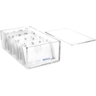Maul, Porte-cartes, Boîte de cartes de visite en acrylique (Spécial) - Publicité Maul, Porte-cartes, Boîte de cartes de visite en acrylique (Spécial) - Publicité