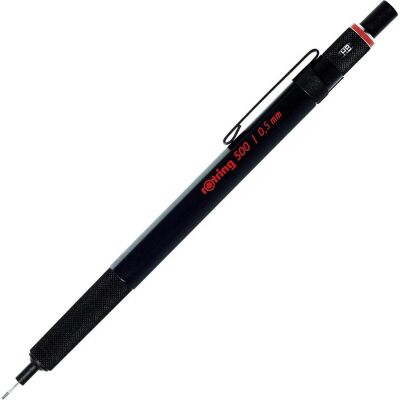 Rotring, Crayon à papier + critérium, 500 (0.50 mm, HB, 1x) - Publicité Rotring, Crayon à papier + critérium, 500 (0.50 mm, HB, 1x) - Publicité