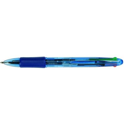 Q-Connect, Stylo, Stylo à bille à quatre couleurs (1x) - Publicité Q-Connect, Stylo, Stylo à bille à quatre couleurs (1x) - Publicité