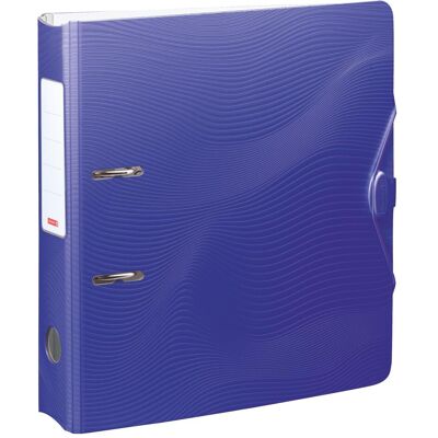 Brunnen, Classeur, Classeur WAVE bleu plastique 7,0 cm DIN A4 (A4, 70 mm) - Publicité Brunnen, Classeur, Classeur WAVE bleu plastique 7,0 cm DIN A4 (A4, 70 mm) - Publicité