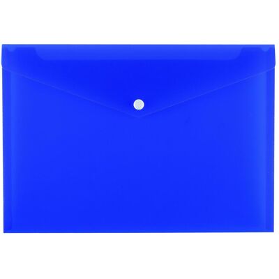 Idena, Pochette d'expédition + enveloppe à bulles, Enveloppe d'expédition C4 PP, bleu translucide (1 pcs) - Publicité Idena, Pochette d'expédition + enveloppe à bulles, Enveloppe d'expédition C4 PP, bleu translucide (1 pcs) - Publicité