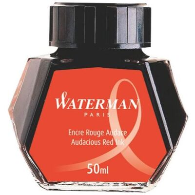 Waterman, Cartouche de rechange + encrier, Inkwell (Rouge, 1 pcs) - Publicité Waterman, Cartouche de rechange + encrier, Inkwell (Rouge, 1 pcs) - Publicité