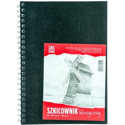 Koh-i-Noor, Cahier + bloc-notes, Carnet de croquis A4 80k blanc (A4, Couverture rigide) - Publicité Koh-i-Noor, Cahier + bloc-notes, Carnet de croquis A4 80k blanc (A4, Couverture rigide) - Publicité