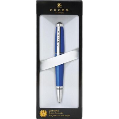 Cross, Stylo, Roller à encre gel Edge Bleu nitro (1x) - Publicité Cross, Stylo, Roller à encre gel Edge Bleu nitro (1x) - Publicité