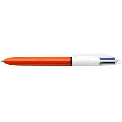 Bic, Stylo, Stylo bille 4C Multicolore Fin 0.30 mm Rechargeable (1x) - Publicité Bic, Stylo, Stylo bille 4C Multicolore Fin 0.30 mm Rechargeable (1x) - Publicité
