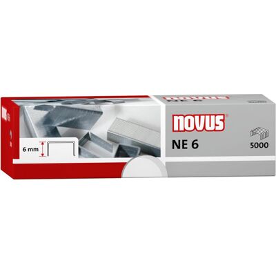 Novus, Clou + agrafe pour agrafeuse, 24/8 SUPER Pack d'agrafes 5000Agrafes - Publicité Novus, Clou + agrafe pour agrafeuse, 24/8 SUPER Pack d'agrafes 5000Agrafes - Publicité