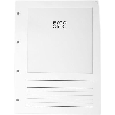 Protège-documents ELCO Ordo Vista DIN A4 avec fenêtre, lot de 100 - Publicité Protège-documents ELCO Ordo Vista DIN A4 avec fenêtre, lot de 100 - Publicité