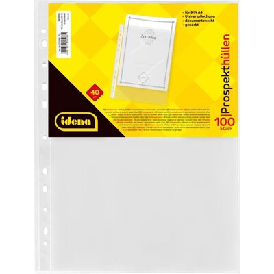 Idena, Porte-documents, Prospekthülle (A4) - Publicité Idena, Porte-documents, Prospekthülle (A4) - Publicité