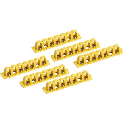 Brady, Étiquettes, Support EZ Panel Loc à verrouiller, nylon renforcé de fibres de verre, jaune, 101.60 x 20.32 x 17 - Publicité Brady, Étiquettes, Support EZ Panel Loc à verrouiller, nylon renforcé de fibres de verre, jaune, 101.60 x 20.32 x 17 - Publicité