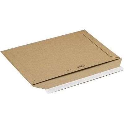 Raja, Pochette d'expédition + enveloppe à bulles, Enveloppes PCMA3C Marron (100 pcs) - Publicité Raja, Pochette d'expédition + enveloppe à bulles, Enveloppes PCMA3C Marron (100 pcs) - Publicité