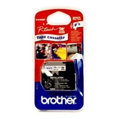 Brother Ruban d'étiquetage, M-K233bz (1.20 cm, Blanc) - Publicité Brother Ruban d'étiquetage, M-K233bz (1.20 cm, Blanc) - Publicité