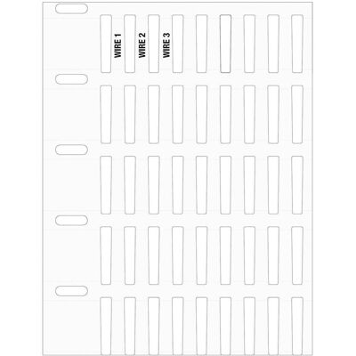 Brady, Rouleau d’étiquettes, THTRDS-16x4,4-7697-WT, support robuste pour marqueurs métalliques Durasleeve(R), polyester, blanc, (68 mm) - Publicité Brady, Rouleau d’étiquettes, THTRDS-16x4,4-7697-WT, support robuste pour marqueurs métalliques Durasleeve(R), polyester, blanc, (68 mm) - Publicité