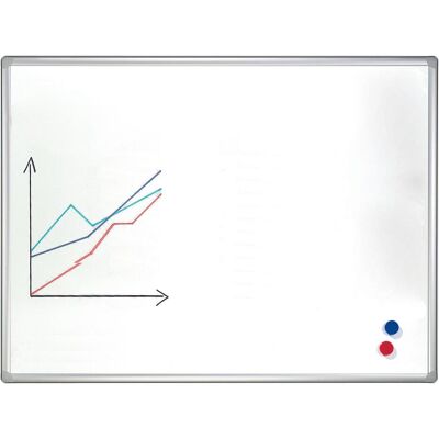 Franken, Tableau de présentation, Tableau blanc PRO émail (100 x 75 cm) - Publicité Franken, Tableau de présentation, Tableau blanc PRO émail (100 x 75 cm) - Publicité