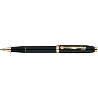 Stylo Cross Townsend laque noir - Style américain classique - Publicité Stylo Cross Townsend laque noir - Style américain classique - Publicité