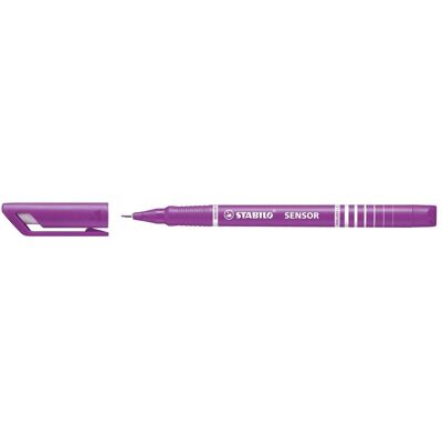 STABILO Sensor Fineliner Lilas - 1 pièce - Publicité STABILO Sensor Fineliner Lilas - 1 pièce - Publicité