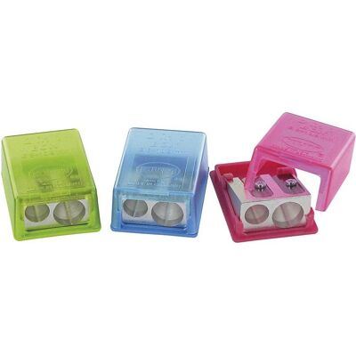 Magni, Taille-crayons, 1032021 - Taille-crayons pour trousse d'écolier couleurs assorties, 1 pièce - Publicité Magni, Taille-crayons, 1032021 - Taille-crayons pour trousse d'écolier couleurs assorties, 1 pièce - Publicité