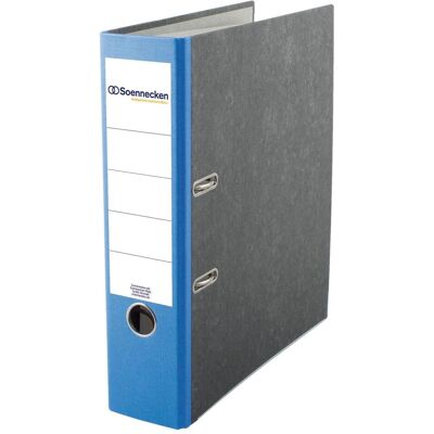 Soennecken, Classeur, Classeur 3323 DIN A4 80mm carton bleu (A4, 80 mm) - Publicité Soennecken, Classeur, Classeur 3323 DIN A4 80mm carton bleu (A4, 80 mm) - Publicité
