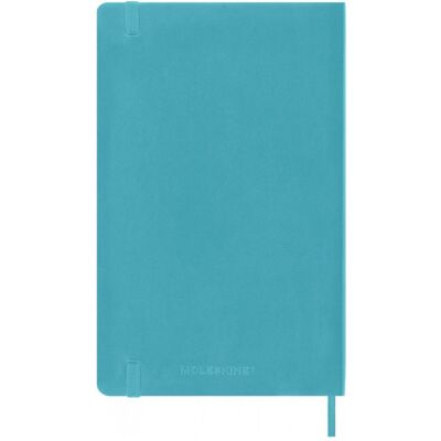 Moleskine, Cahier + bloc-notes, Classique Doux (A5, À rayures, Couverture souple) - Publicité Moleskine, Cahier + bloc-notes, Classique Doux (A5, À rayures, Couverture souple) - Publicité