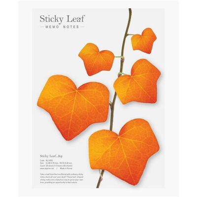 Appree, Notes adhésives, Notes repositionnables - Red Ivy L (80 x 70 mm) - Publicité Appree, Notes adhésives, Notes repositionnables - Red Ivy L (80 x 70 mm) - Publicité