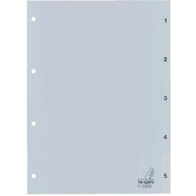 Kangaro, Classeur : accessoires, Presentation ring binder A4 4-rings D-20mm grey /Stationnaire - Publicité Kangaro, Classeur : accessoires, Presentation ring binder A4 4-rings D-20mm grey /Stationnaire - Publicité