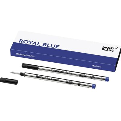 Montblanc, Cartouche de rechange + encrier, Cartouches de scooter (Bleu, 0.50 mm, 2 pcs) - Publicité Montblanc, Cartouche de rechange + encrier, Cartouches de scooter (Bleu, 0.50 mm, 2 pcs) - Publicité