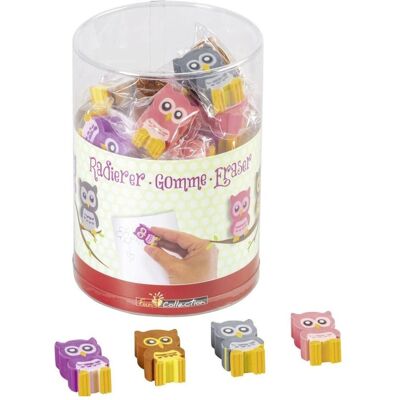 Brunnen, Gomme + correcteur, Gomme hibou - Publicité Brunnen, Gomme + correcteur, Gomme hibou - Publicité