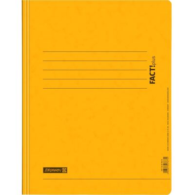 Brunnen, Porte-documents, Dossier de classement rapide A4 Carton 375g/m2 jaune (A4, 1x) - Publicité Brunnen, Porte-documents, Dossier de classement rapide A4 Carton 375g/m2 jaune (A4, 1x) - Publicité