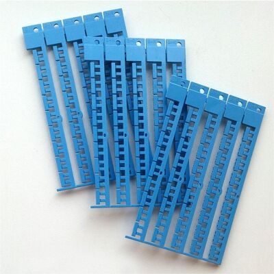 Brady, Étiquettes, TAGB+R 11X3 LIGHT BLUE, Étiquette B+R, bleu clair, 11 x 3 mm (675 étiquettes) - Publicité Brady, Étiquettes, TAGB+R 11X3 LIGHT BLUE, Étiquette B+R, bleu clair, 11 x 3 mm (675 étiquettes) - Publicité