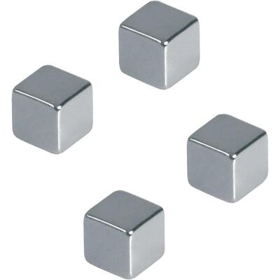 Franken, Aimant, Aimant en forme de cube (4x) - Publicité Franken, Aimant, Aimant en forme de cube (4x) - Publicité