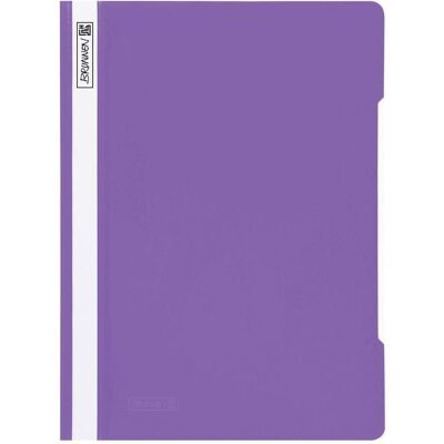 Brunnen, Porte-documents, Dossier de reporting en plastique violet DIN A4 extra large (A4, 1x) - Publicité Brunnen, Porte-documents, Dossier de reporting en plastique violet DIN A4 extra large (A4, 1x) - Publicité